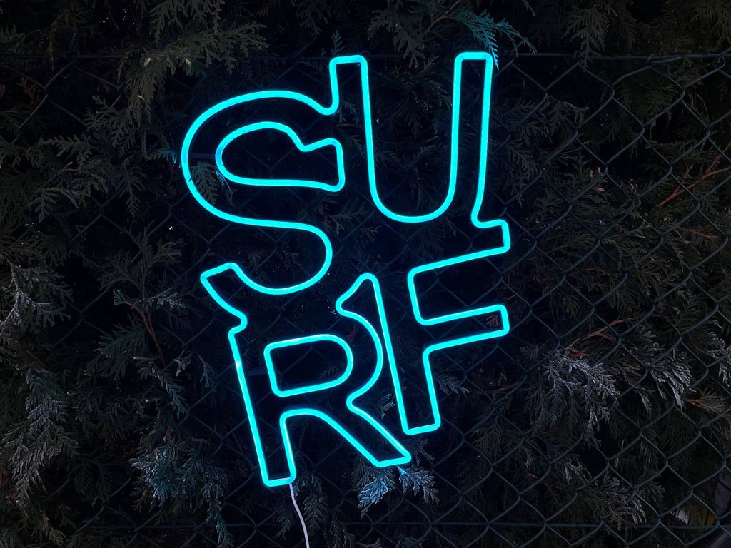 Surf art neon sign - Neonon