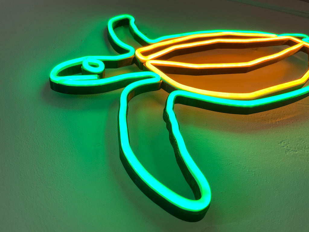 Turtle neon sign - Neonon