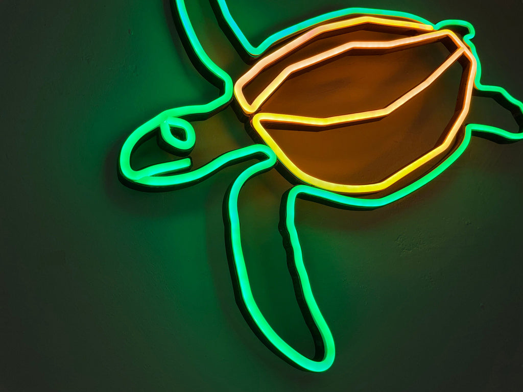 Turtle neon sign - Neonon