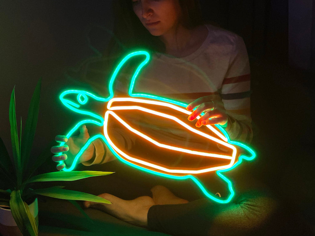 Turtle neon sign - Neonon