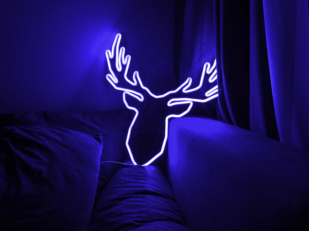 Deer head neon sign - Neonon