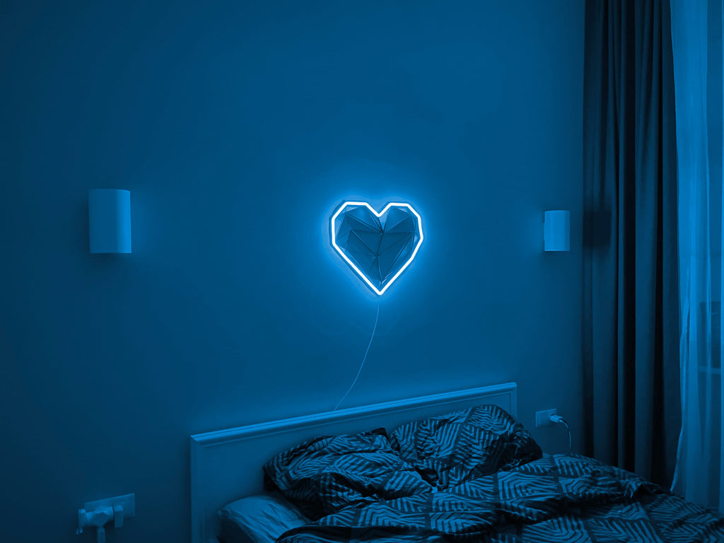 Heart love neon sign - Neonon