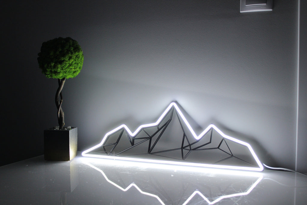 Mountain wall art neon sign - Neonon