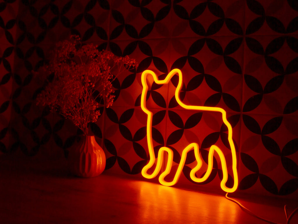 French bulldog neon sign - Neonon