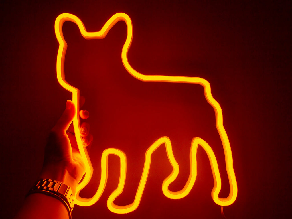 French bulldog neon sign - Neonon