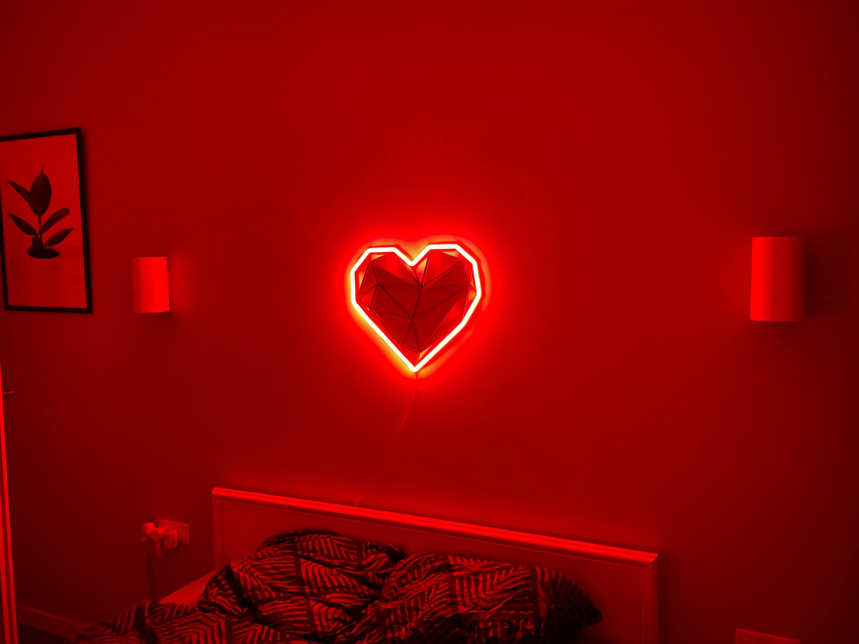 Heart love neon sign - Neonon