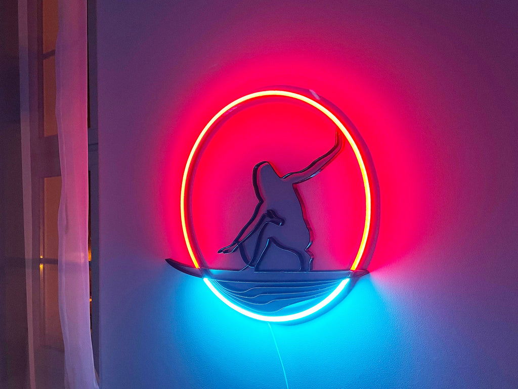 Surf neon sign - Neonon