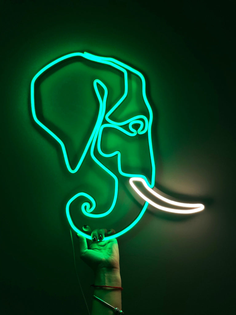 Elephant neon sign - Neonon