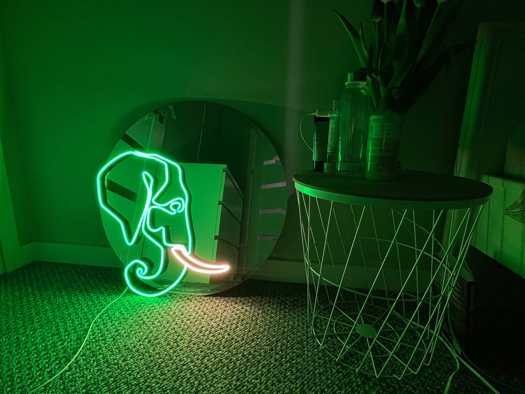 Elephant neon sign - Neonon