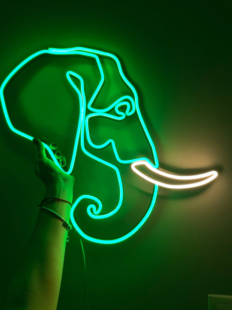 Elephant neon sign - Neonon