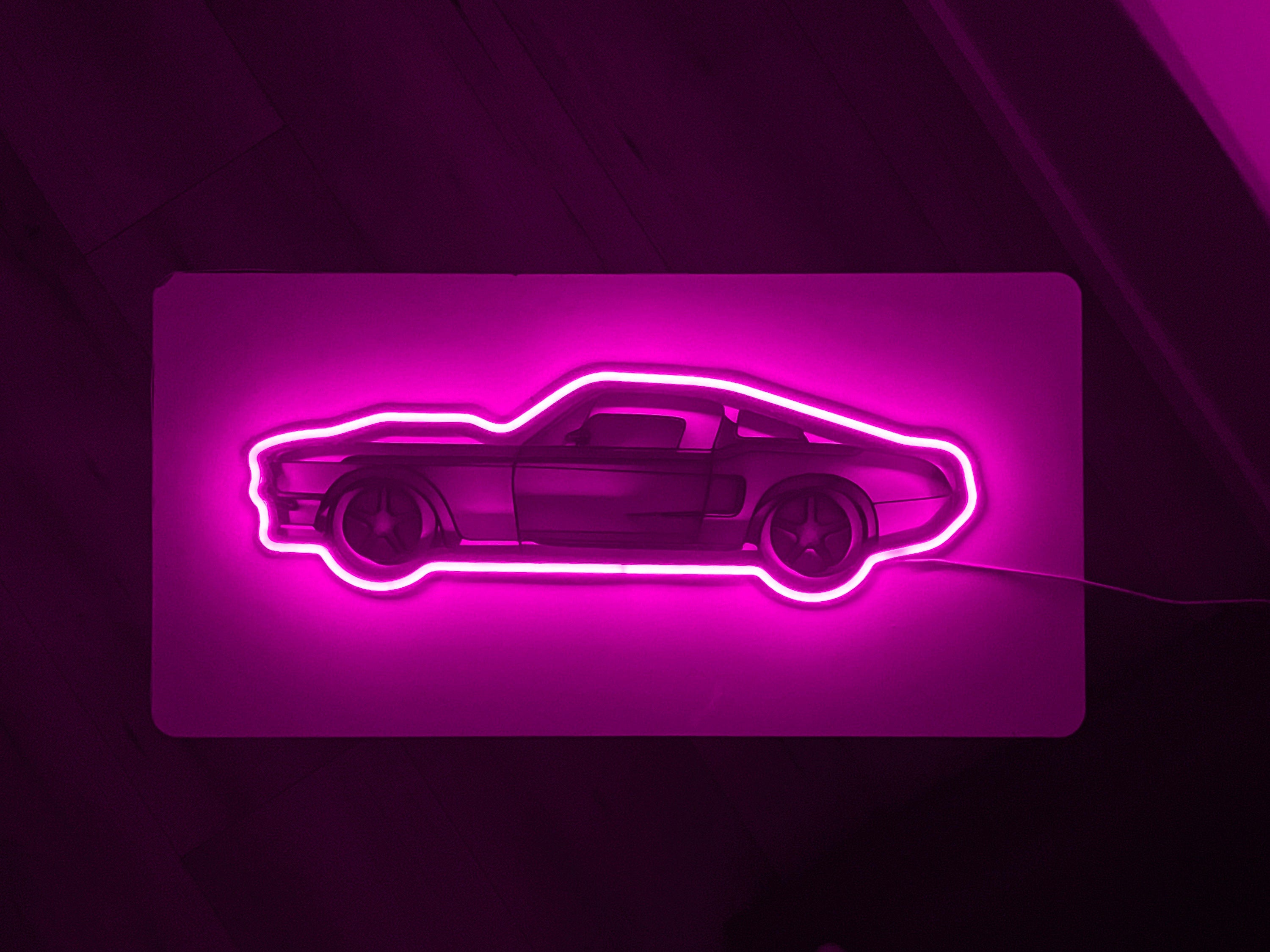 Car neon sign wall art - Neonon