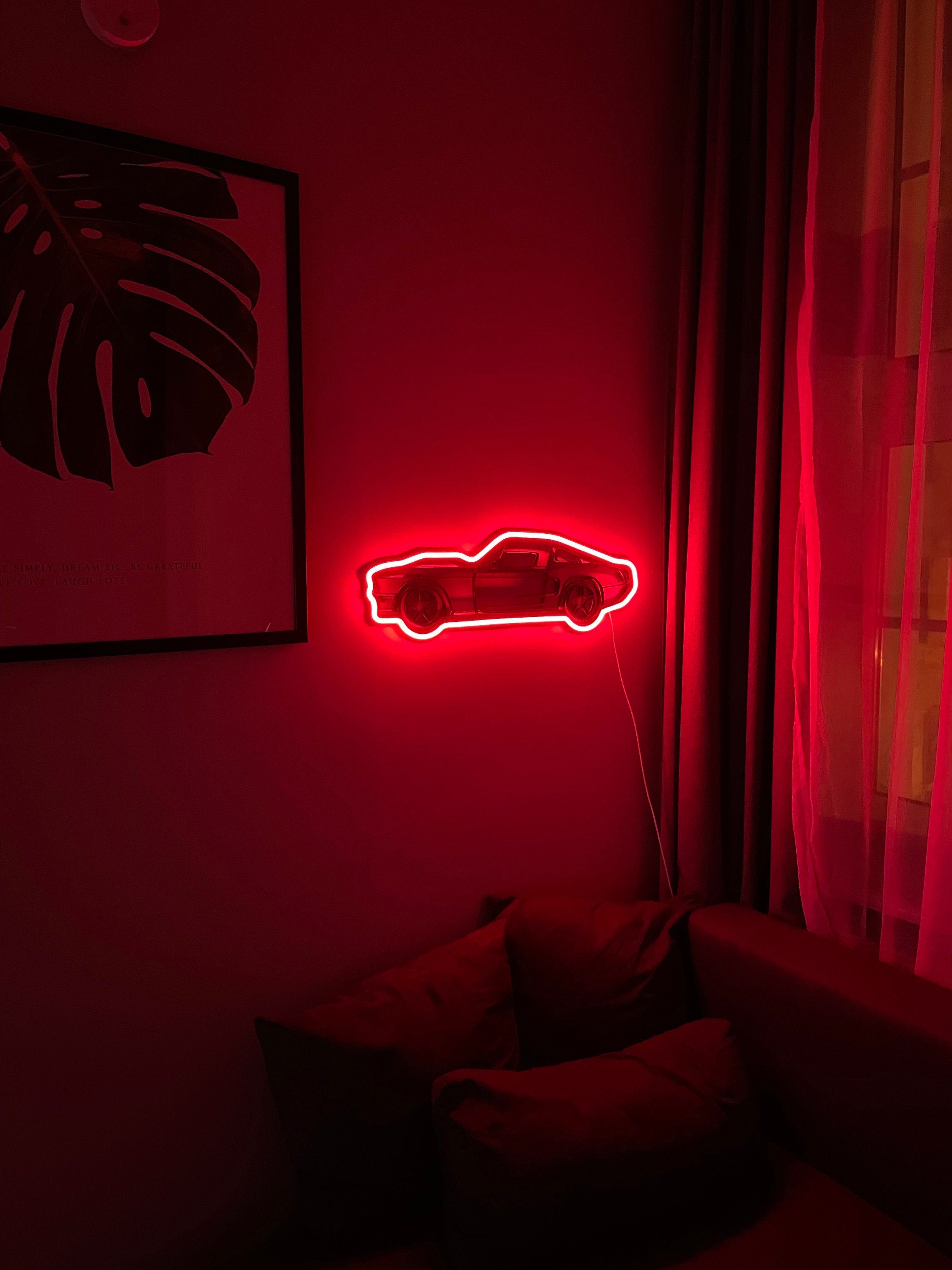 Car neon sign wall art - Neonon