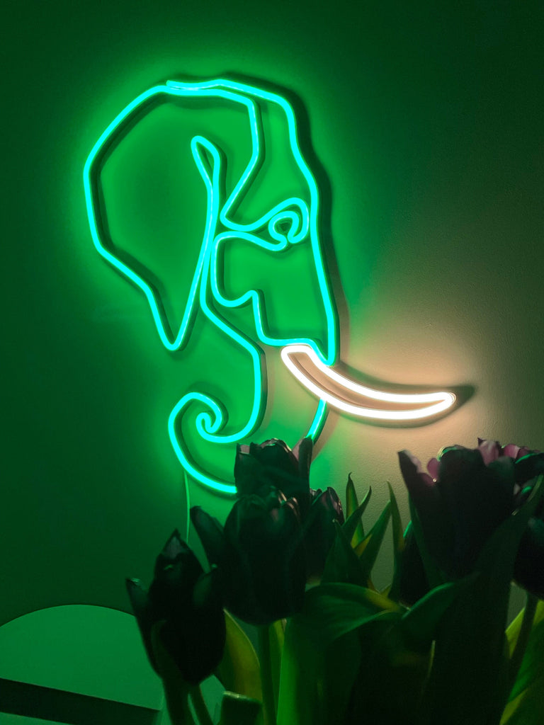 Elephant neon sign - Neonon