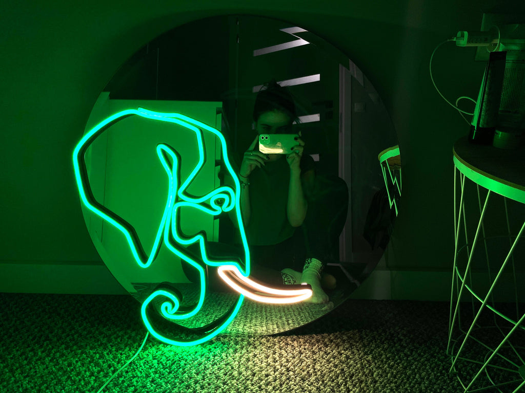 Elephant neon sign - Neonon