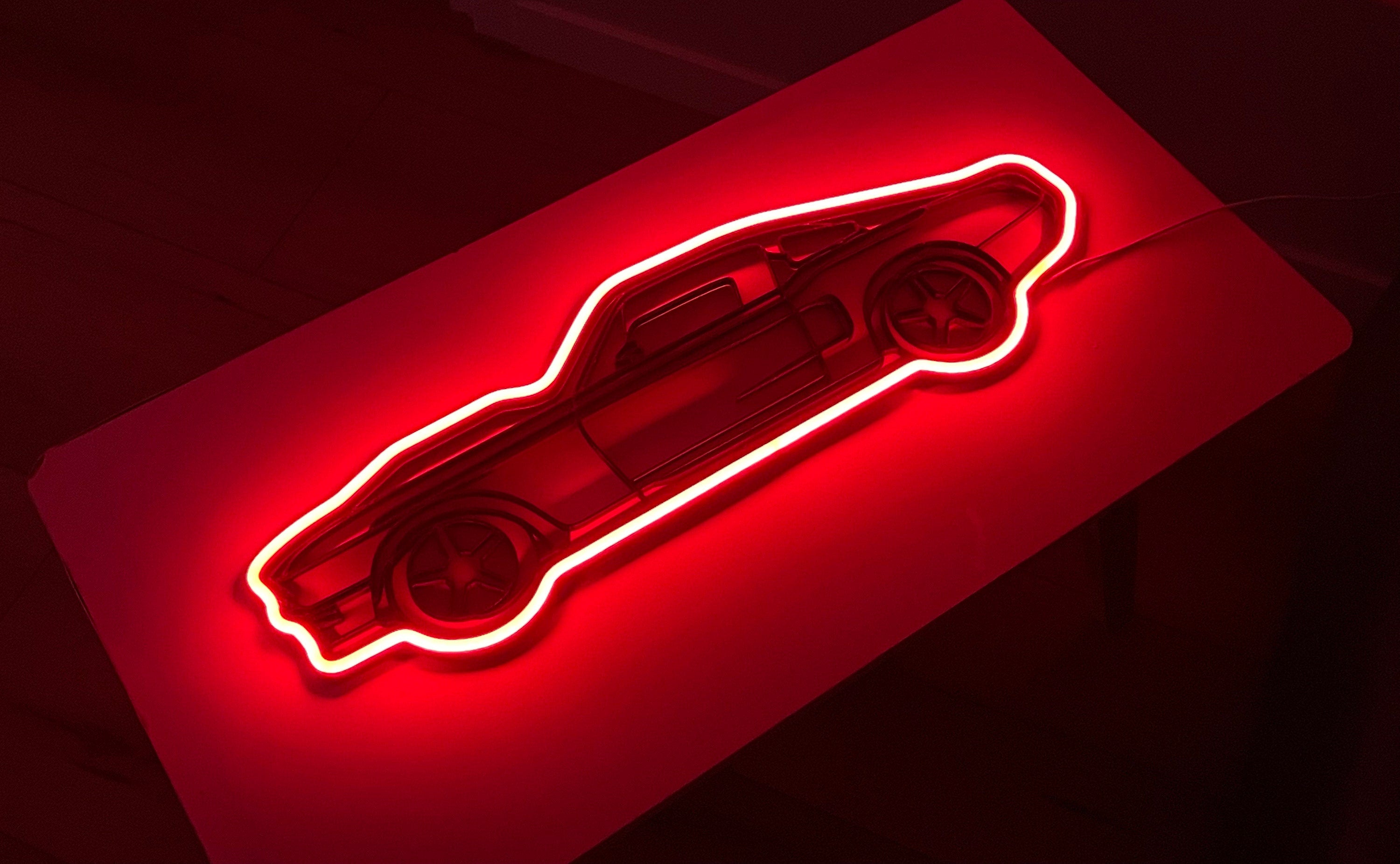 Car neon sign wall art - Neonon