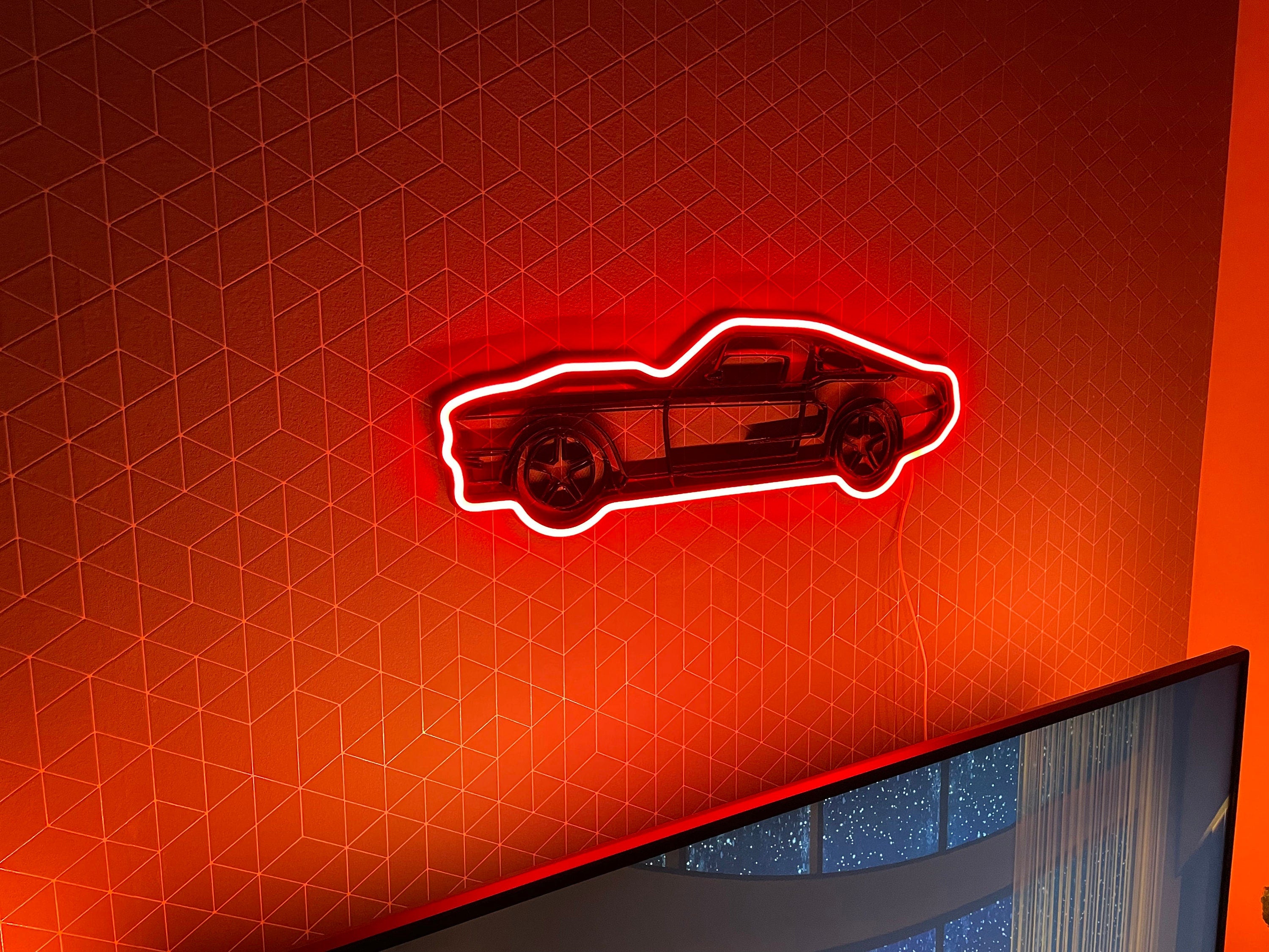 Car neon sign wall art - Neonon