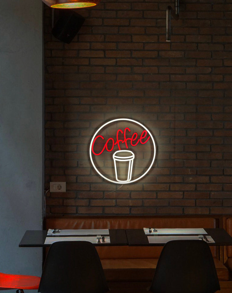 Coffee neon bar sign - Neonon