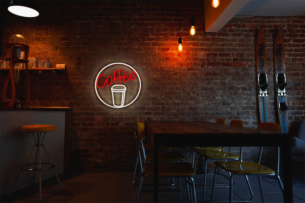 Coffee neon bar sign - Neonon