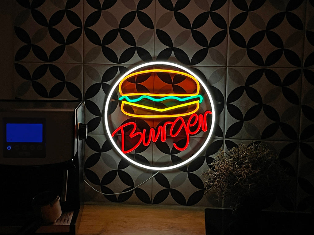 Burger bar neon sign - Neonon