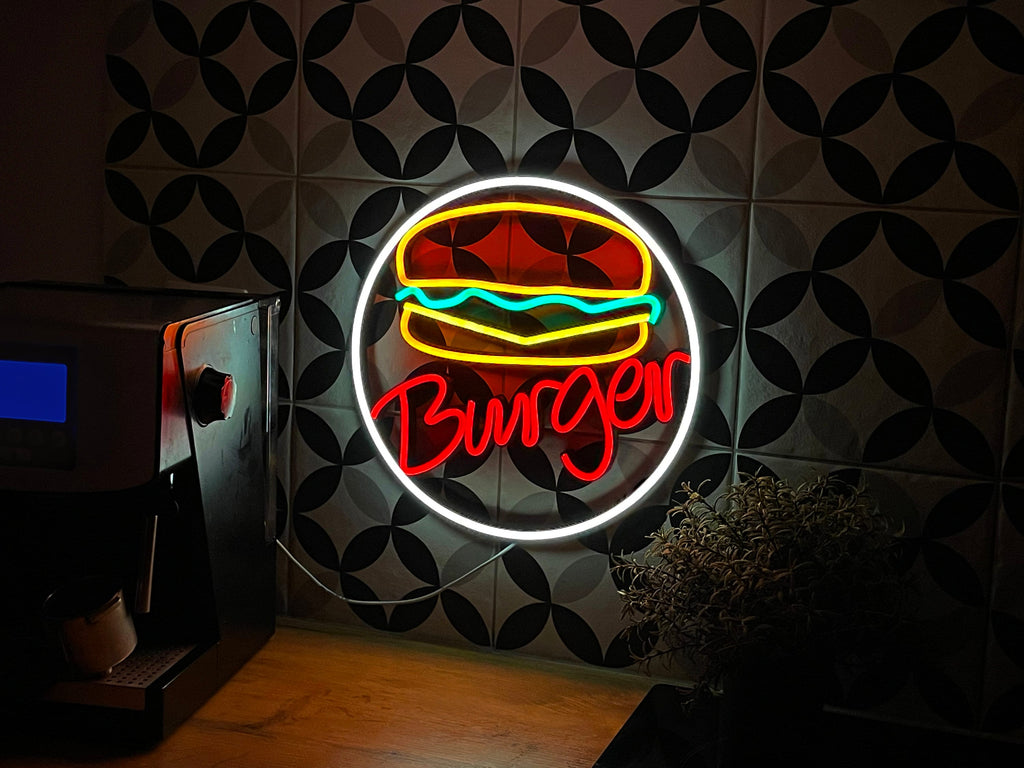 Burger bar neon sign - Neonon