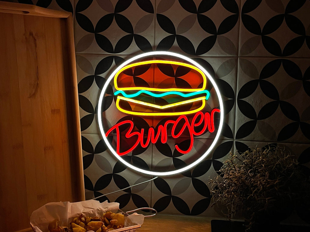 Burger bar neon sign - Neonon