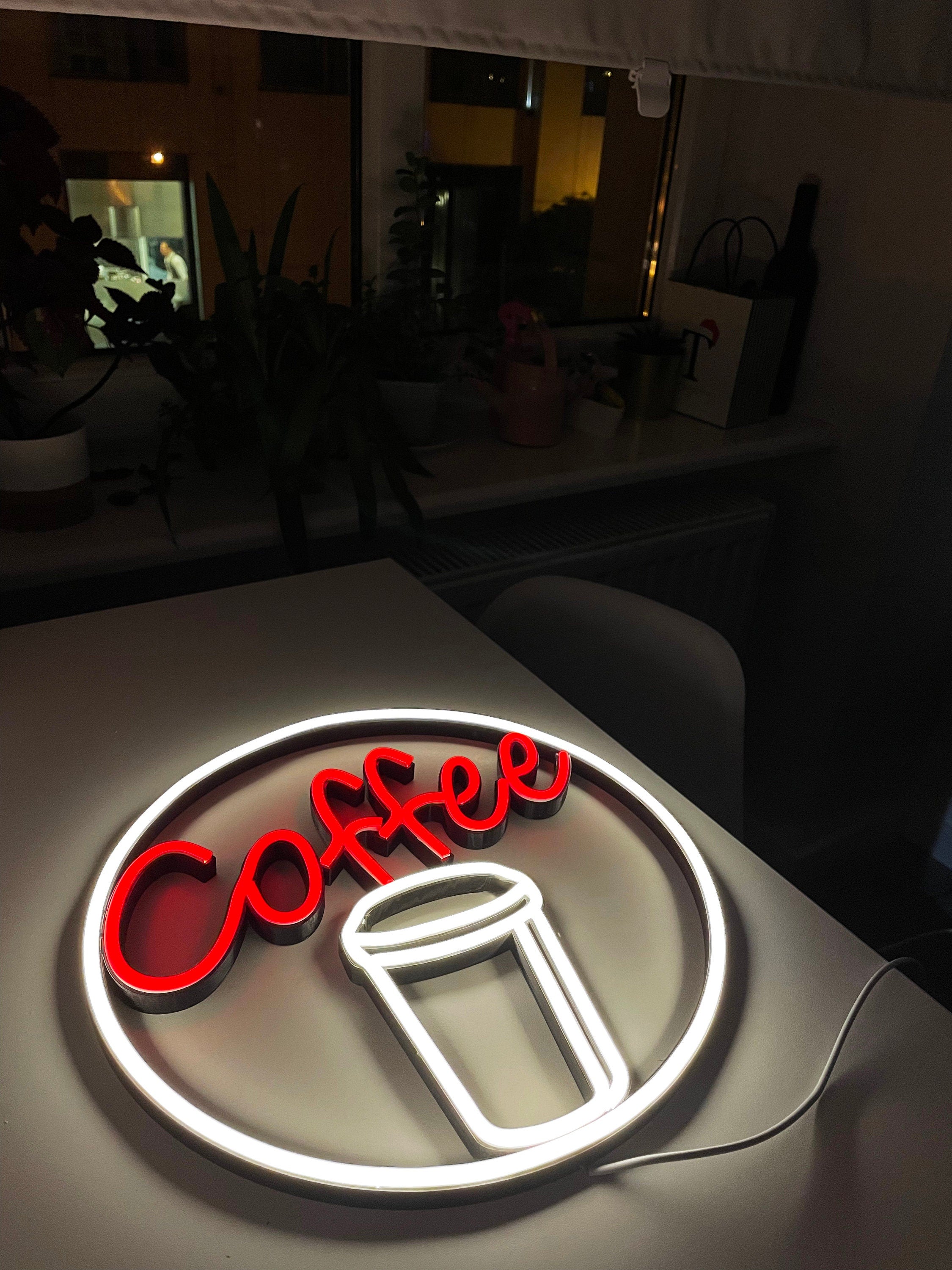 Coffee neon bar sign - Neonon