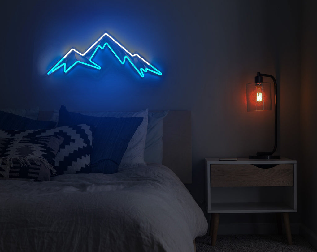 Mountain neon sign - Neonon