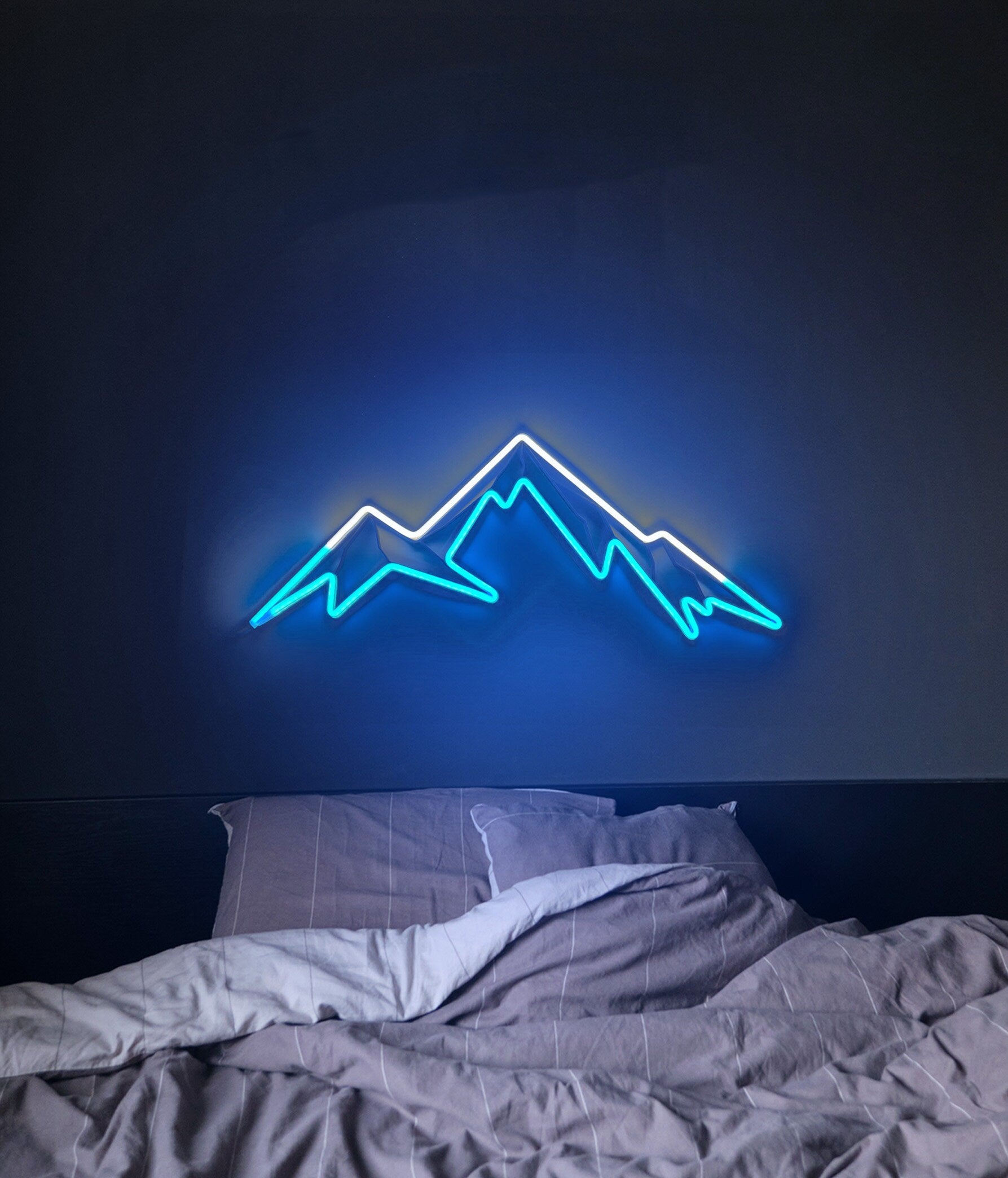 Mountain neon sign - Neonon