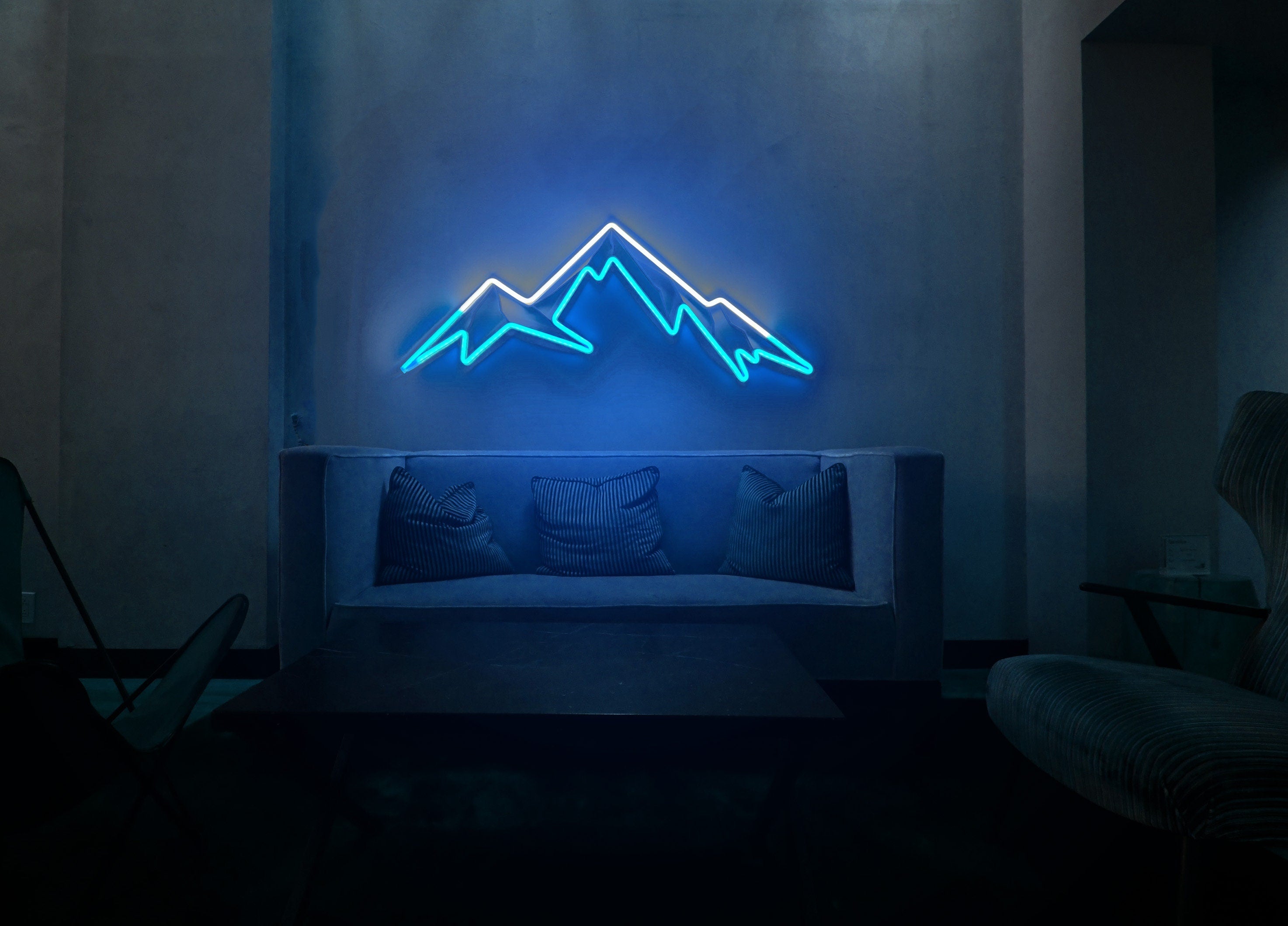 Mountain neon sign - Neonon