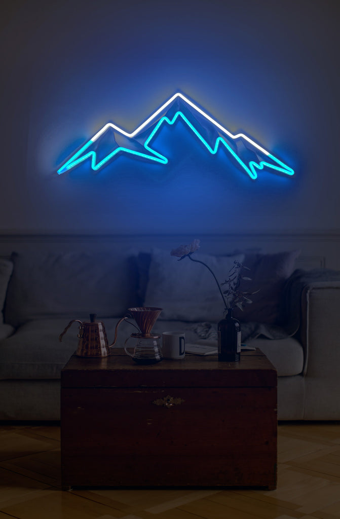 Mountain neon sign - Neonon