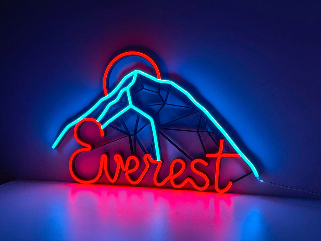 Everest neon sign - Neonon