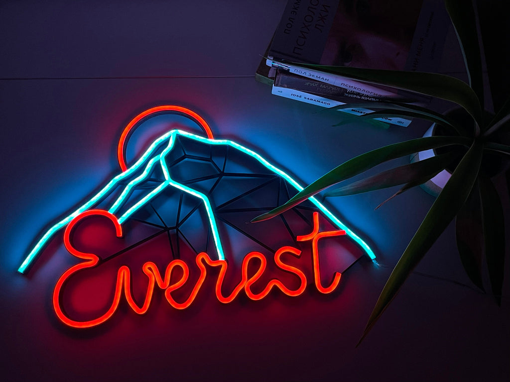 Everest neon sign - Neonon