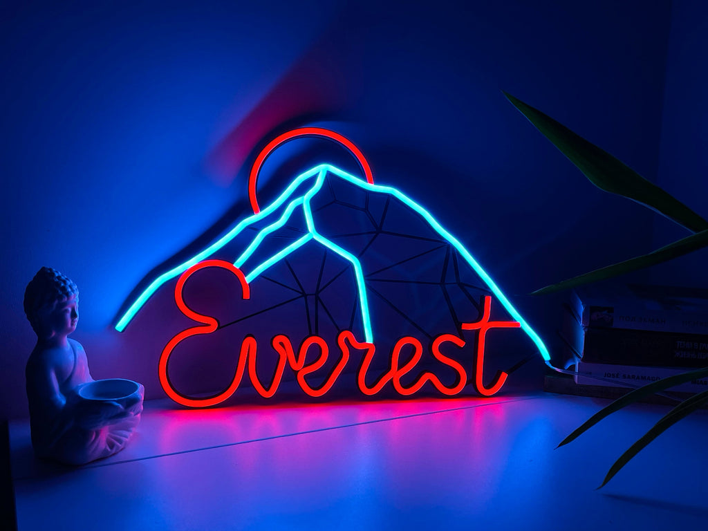 Everest neon sign - Neonon