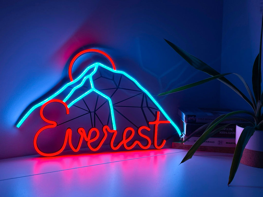 Everest neon sign - Neonon