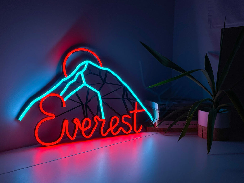 Everest neon sign - Neonon