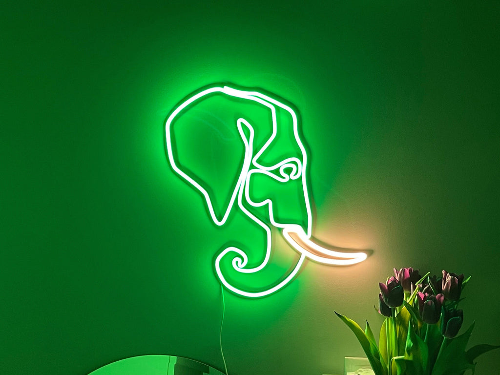 Elephant neon sign - Neonon