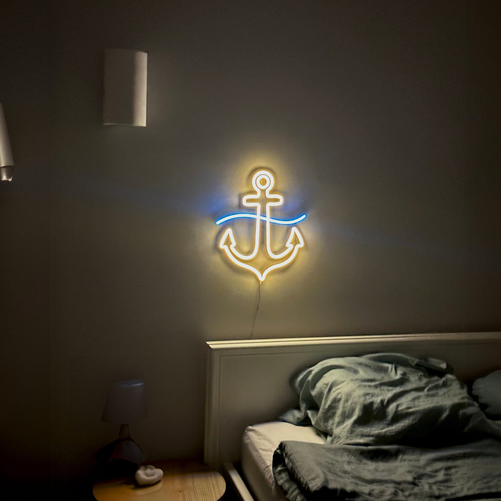 Sea anchor neon sign - Neonon