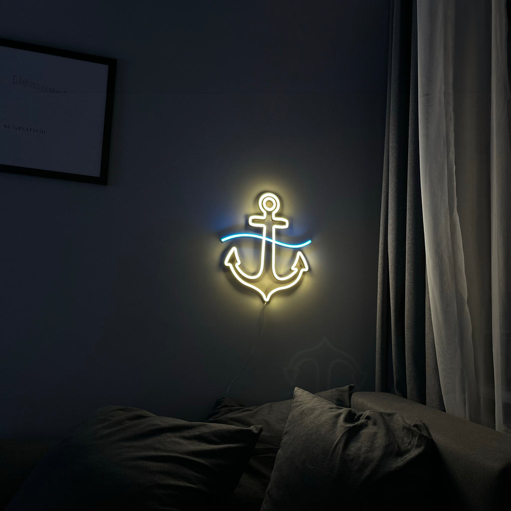 Sea anchor neon sign - Neonon