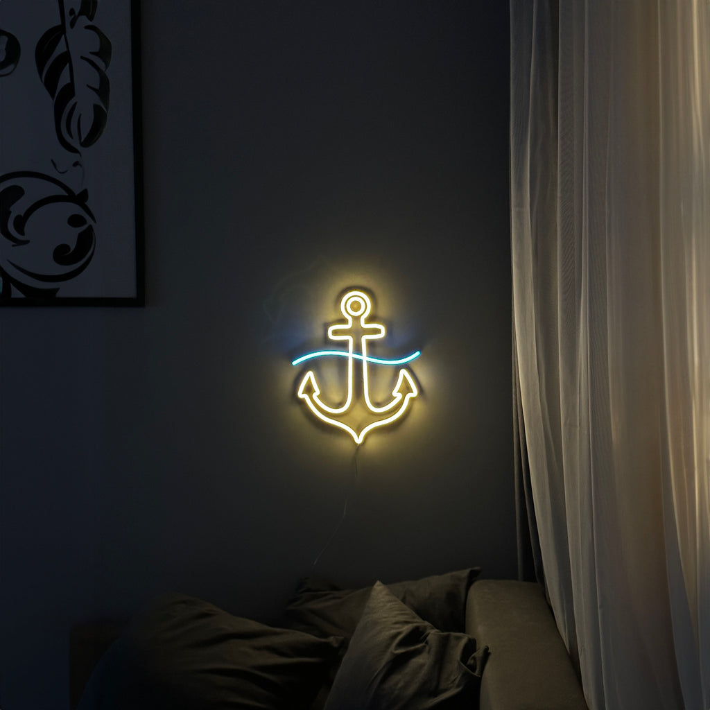 Sea anchor neon sign - Neonon