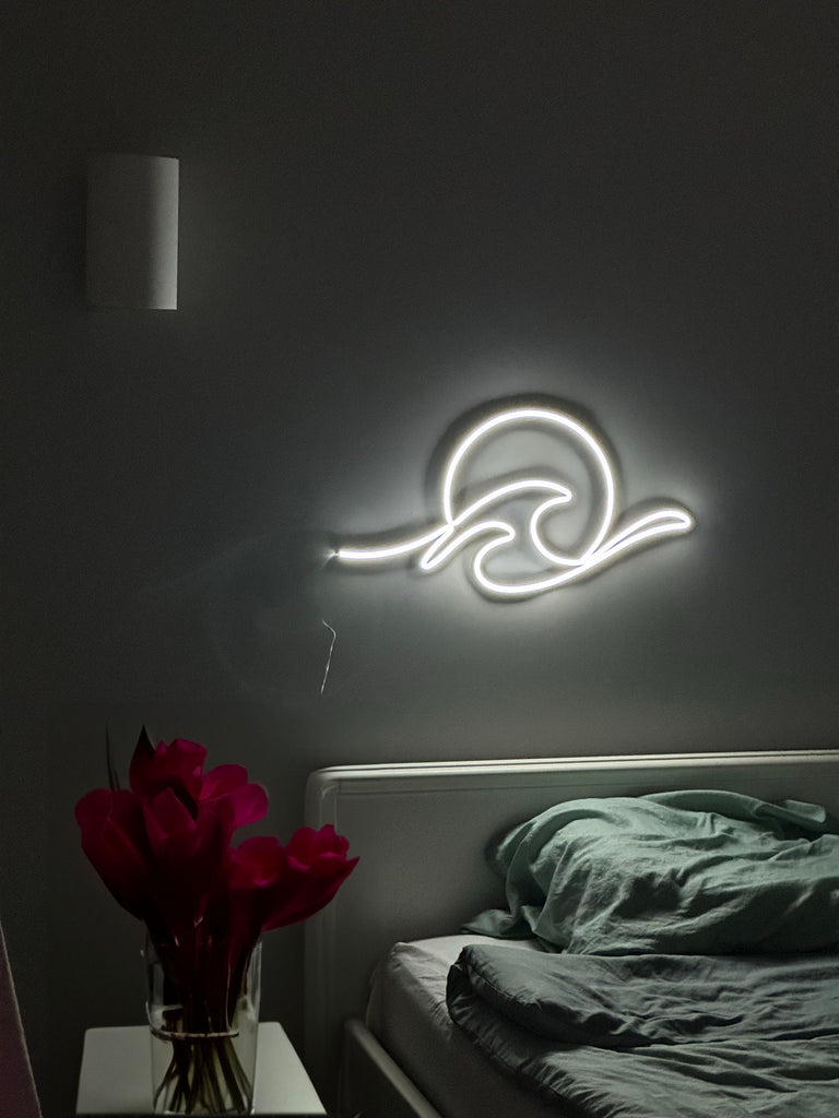 Wave neon sign - Neonon