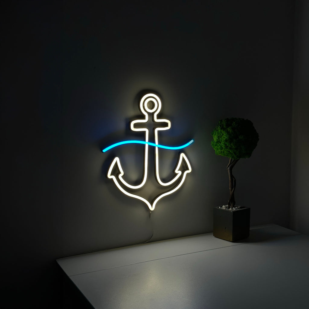 Sea anchor neon sign - Neonon