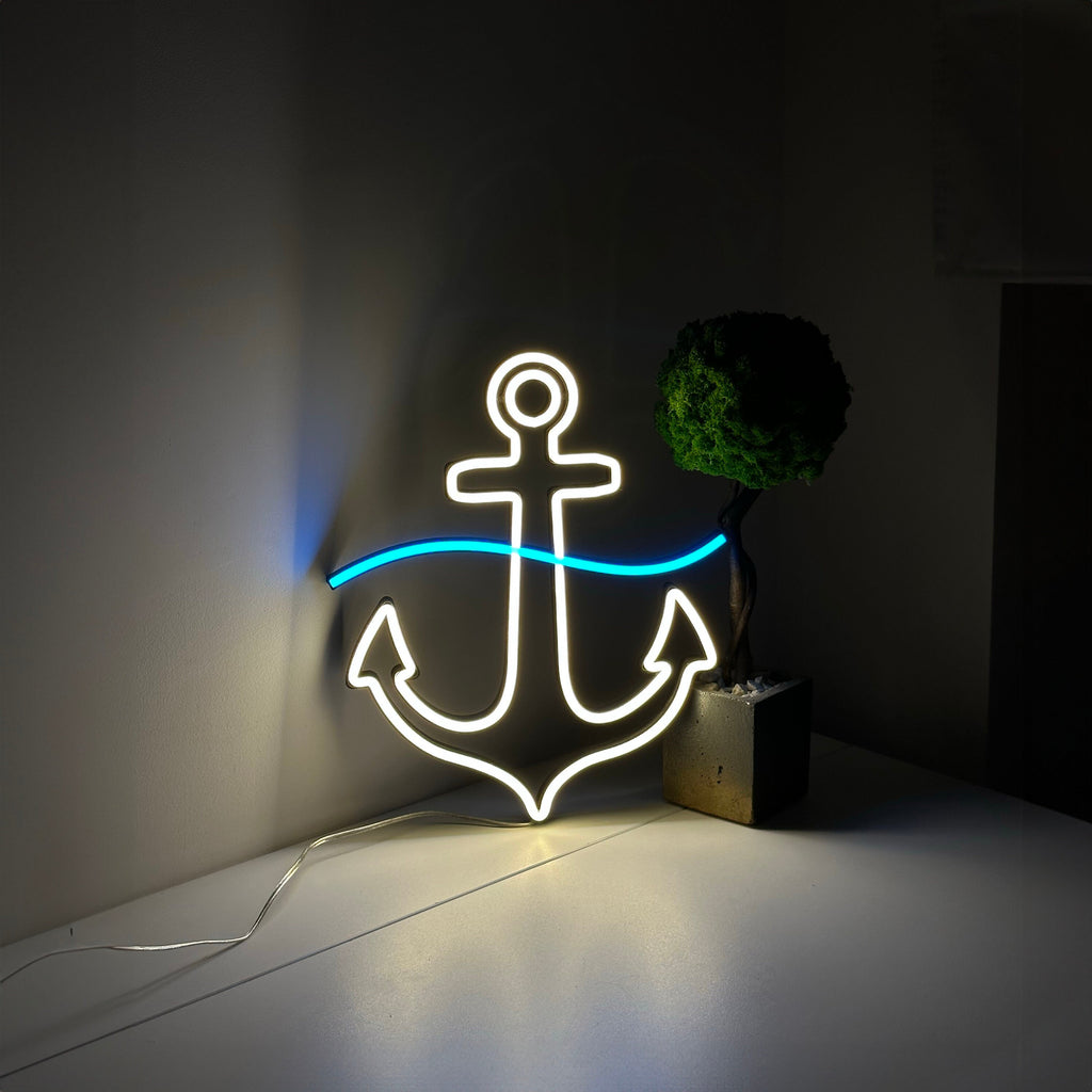 Sea anchor neon sign - Neonon