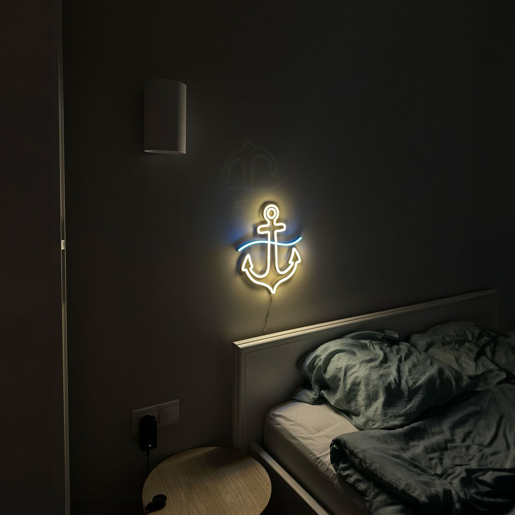 Sea anchor neon sign - Neonon