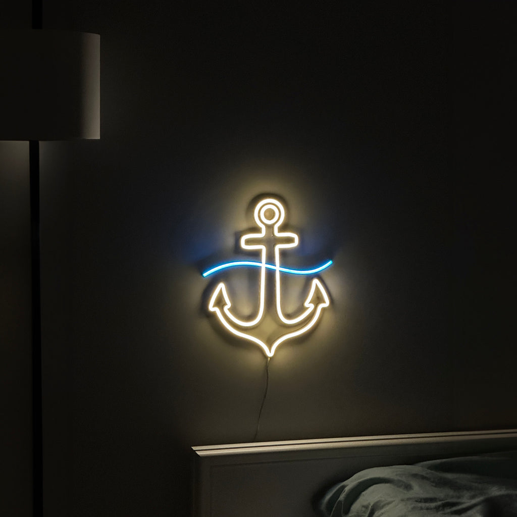 Sea anchor neon sign - Neonon