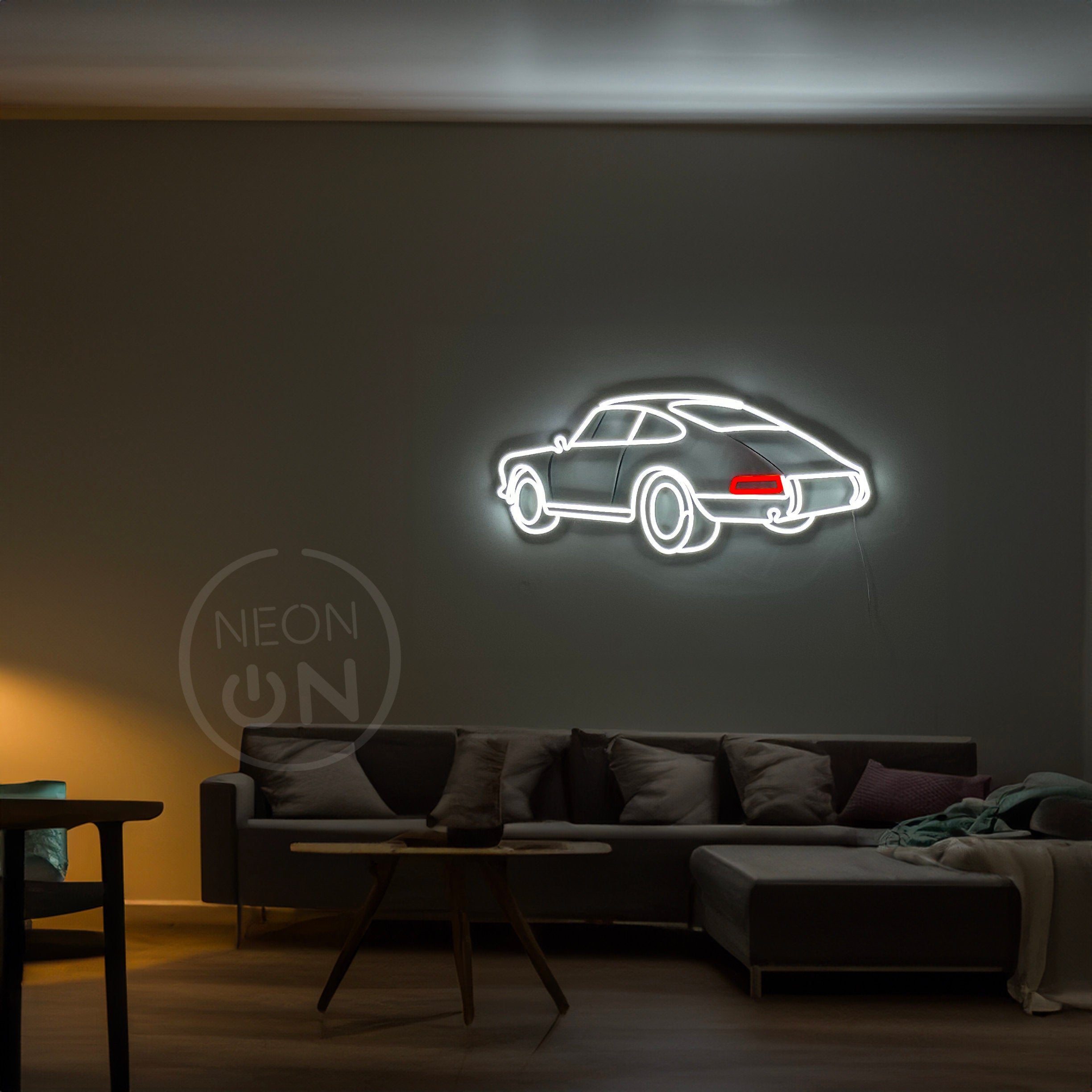 Porsche 911F neon sign - Neonon