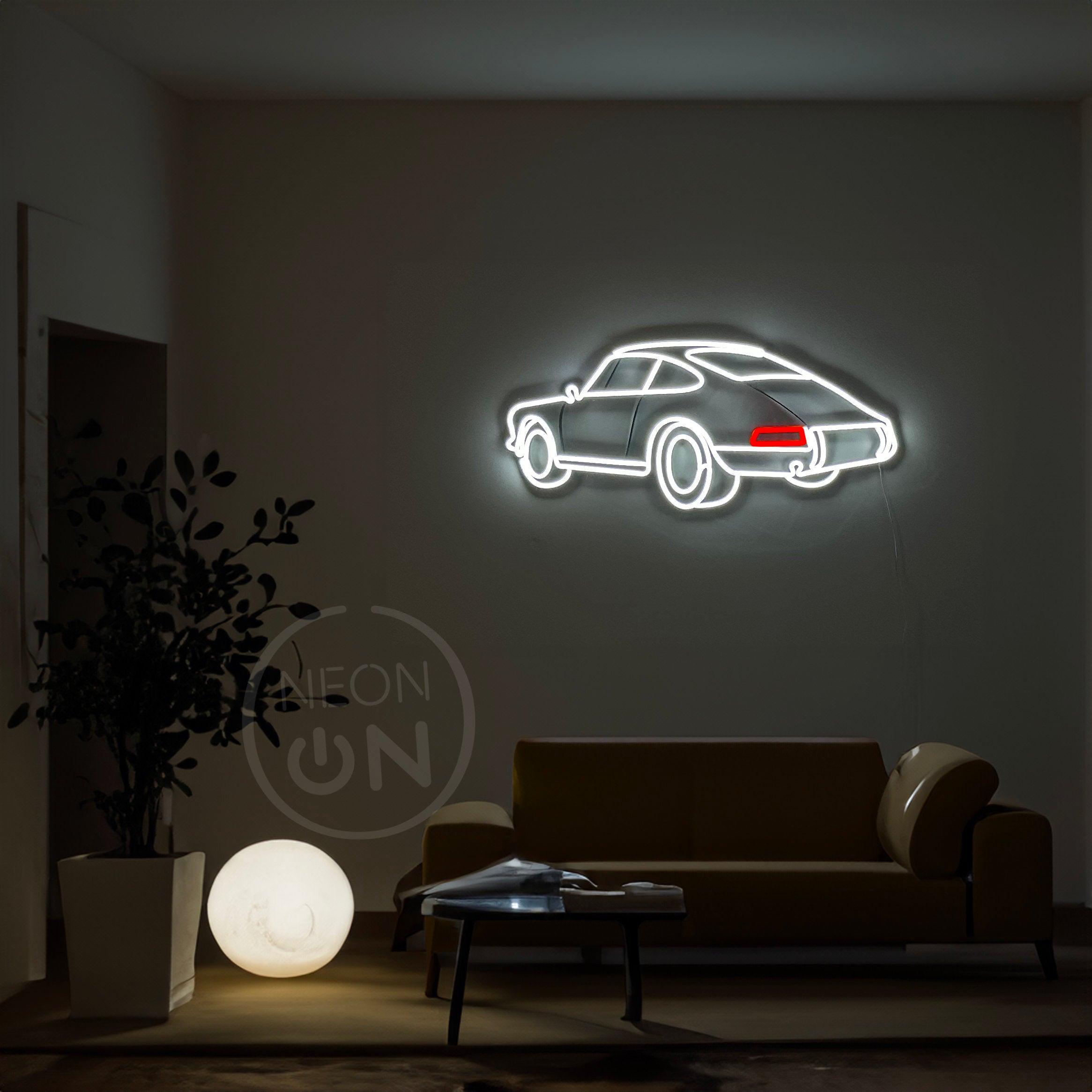 Porsche 911F neon sign - Neonon