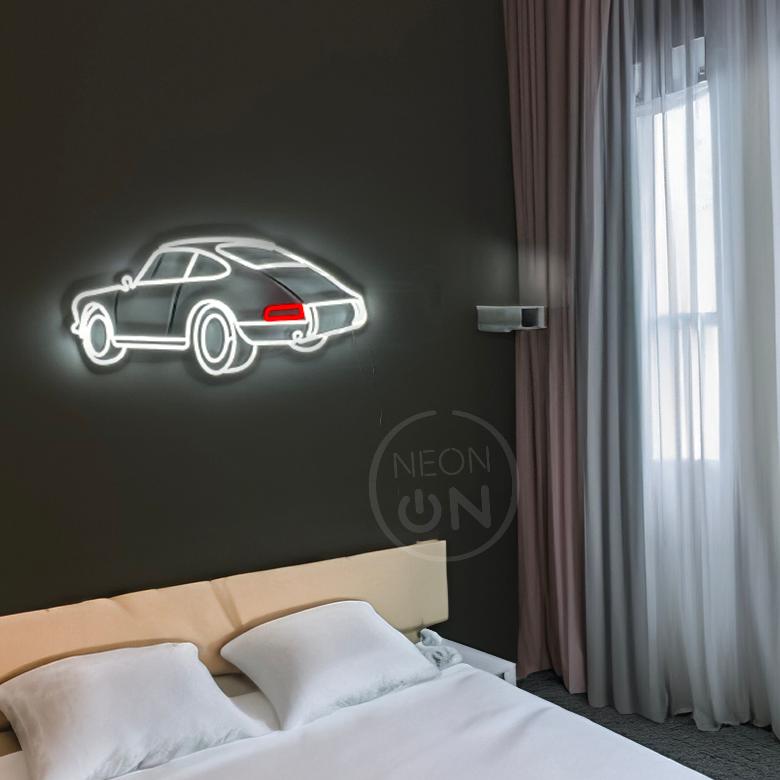 Porsche 911F neon sign - Neonon