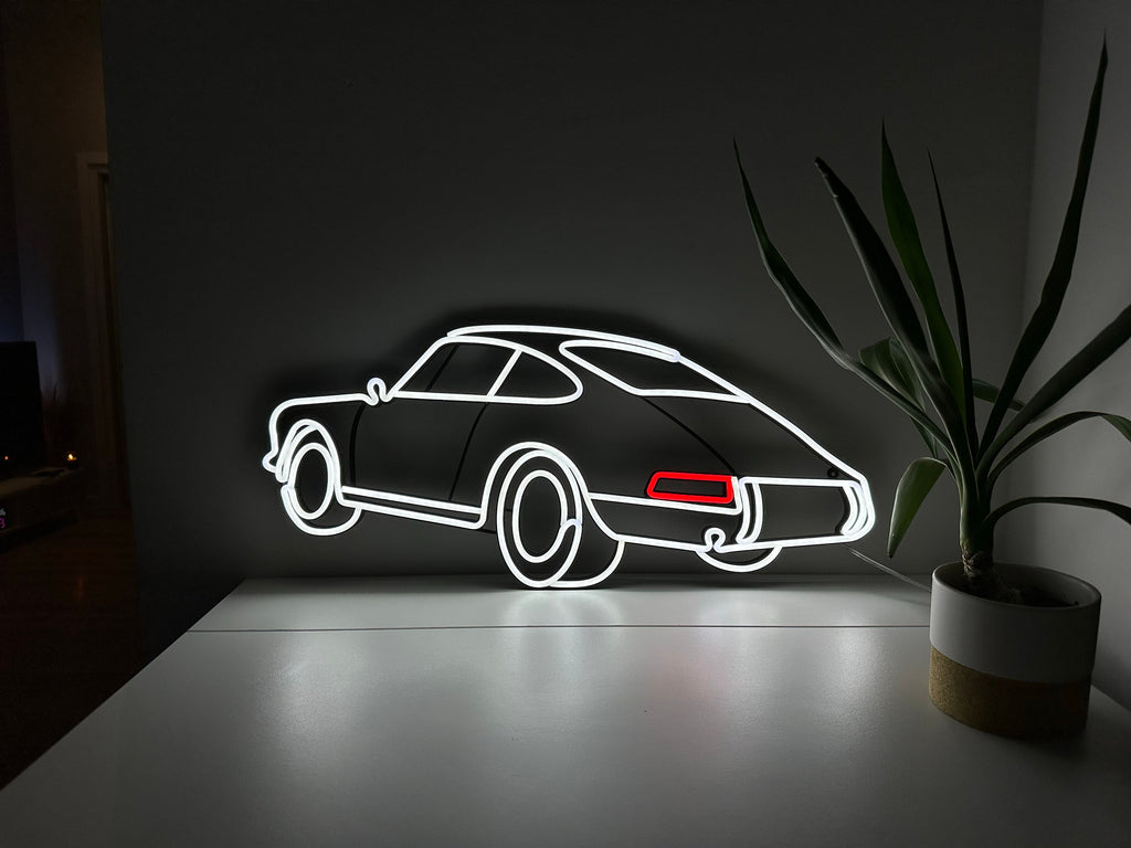 Porsche 911F neon sign - Neonon